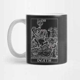 Death Tarot Card The Headless Horseman Mug